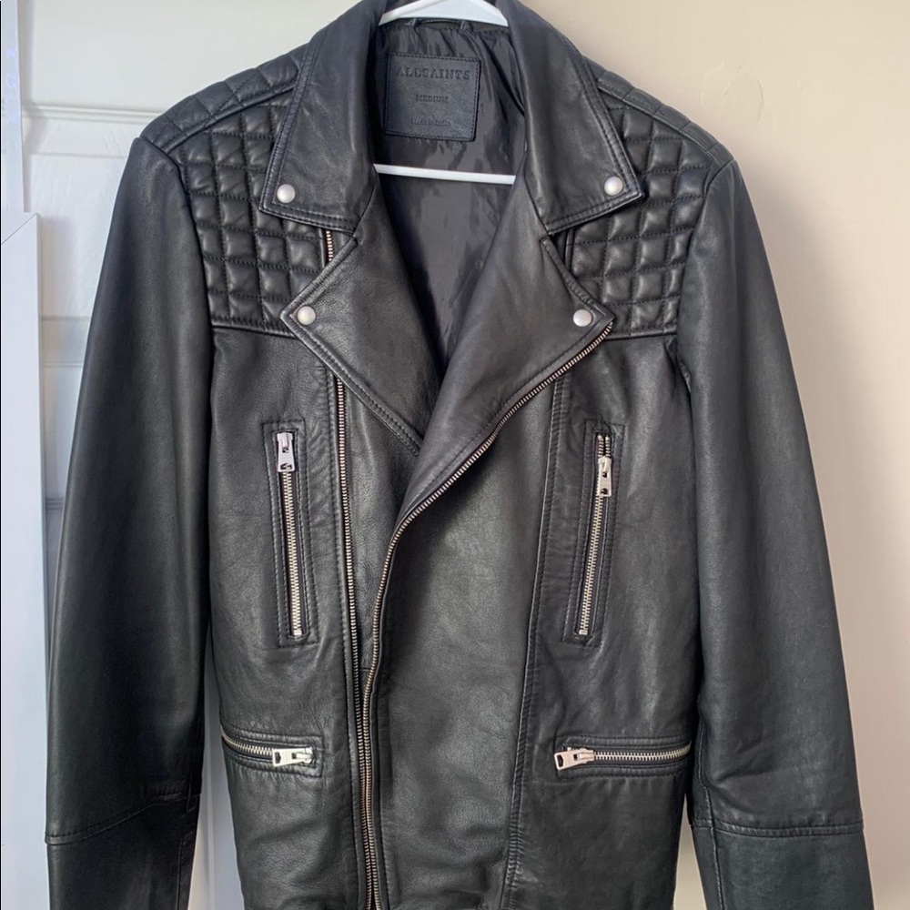 ALL SAINTS. CATCH BIKER JACKET